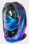 Teal Velvet Ninja Mask