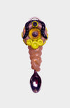 Amethyst Purple Creature Spoon Pendant