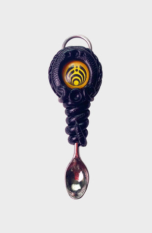 UV Reactive - Bass Creature Spoon Pendant (Zeds Dead)