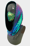 UV Reactive - Creature Spoon Pendant with Turquoise Gemstone